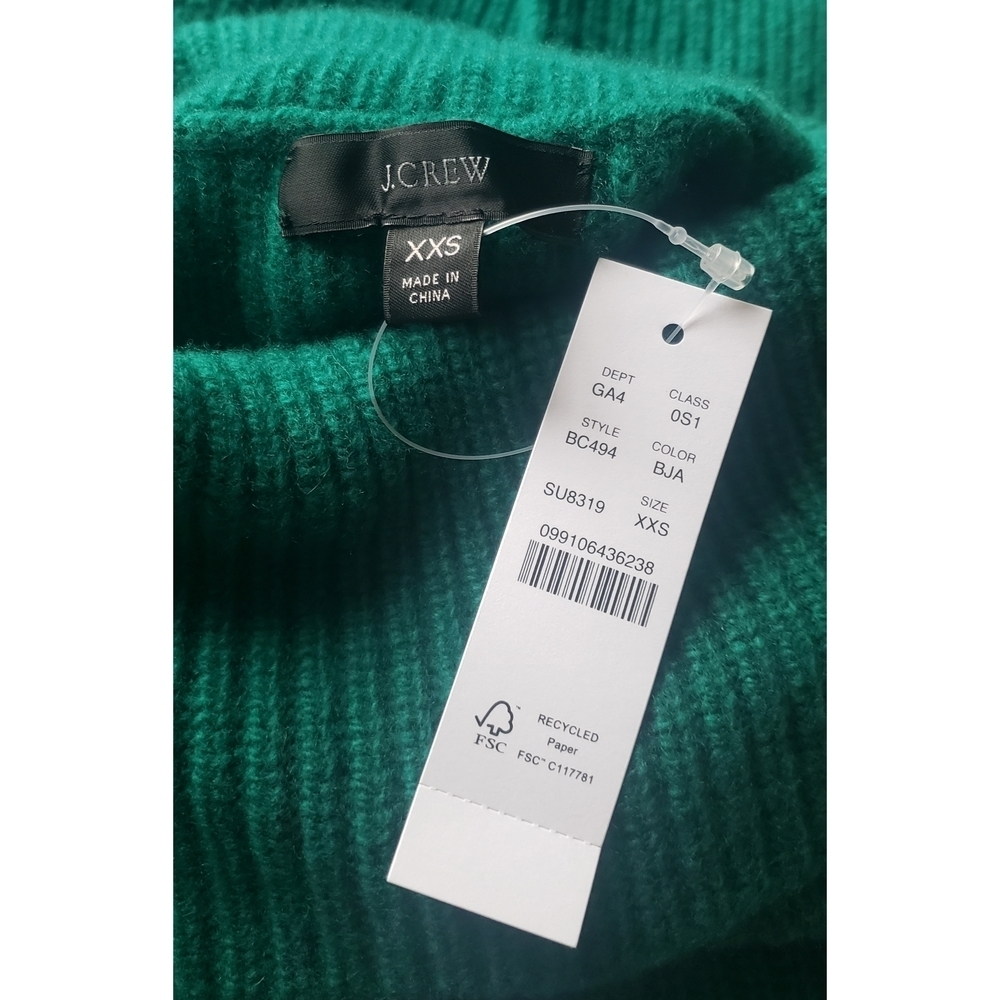 1. J. Crew Recycled-cashmere and wool turtleneck sweater-dress - Picture 8 of 8